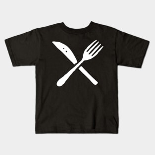 Fork and Knife Kids T-Shirt